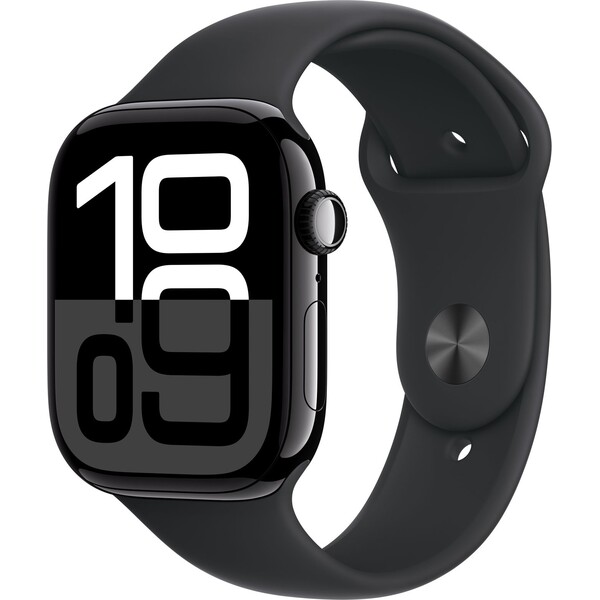 Apple-Watch-Series-10-46mm-Klavirne-cerny-hlinik-s-cernym-sportovnim-reminkem-S-M