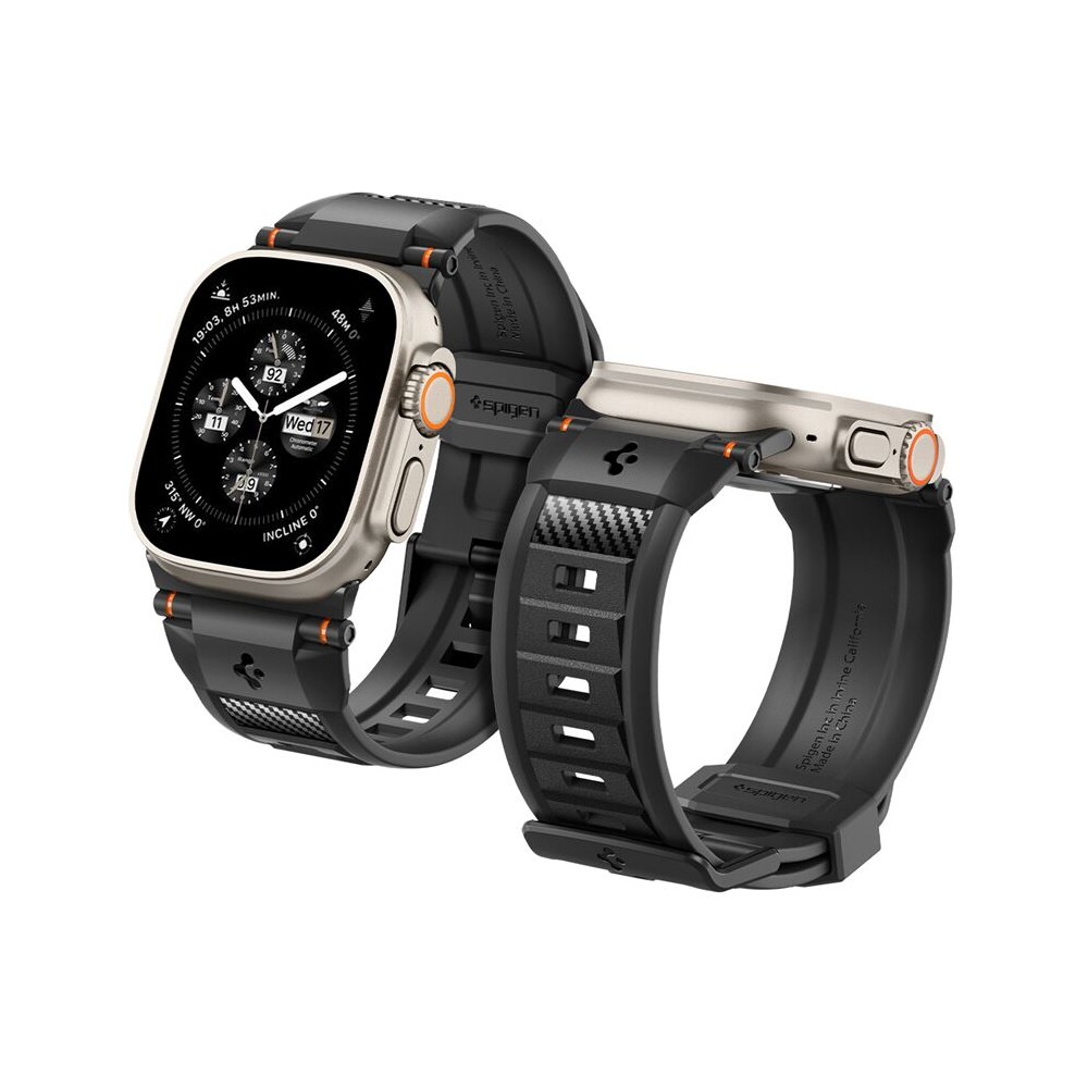 Spigen-Rugged-Ultra-Band-reminek-Apple-Watch-49-46-45-44-42mm-matne-cerny