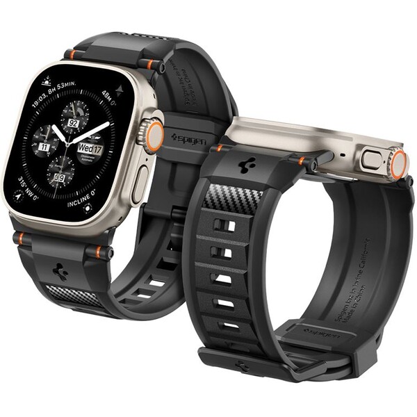 Spigen-Rugged-Ultra-Band-reminek-Apple-Watch-49-46-45-44-42mm-matne-cerny
