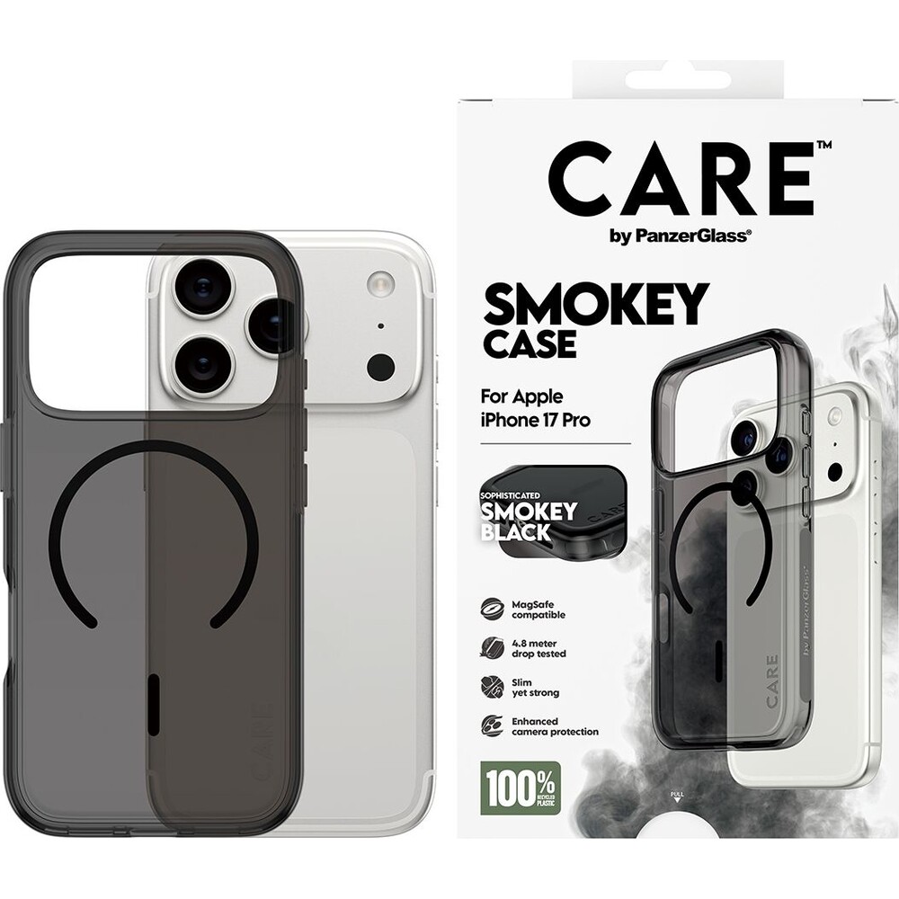 PanzerGlass-CARE-Smokey-kryt-s-MagSafe-Apple-iPhone-17-Pro-kourovy-cerny