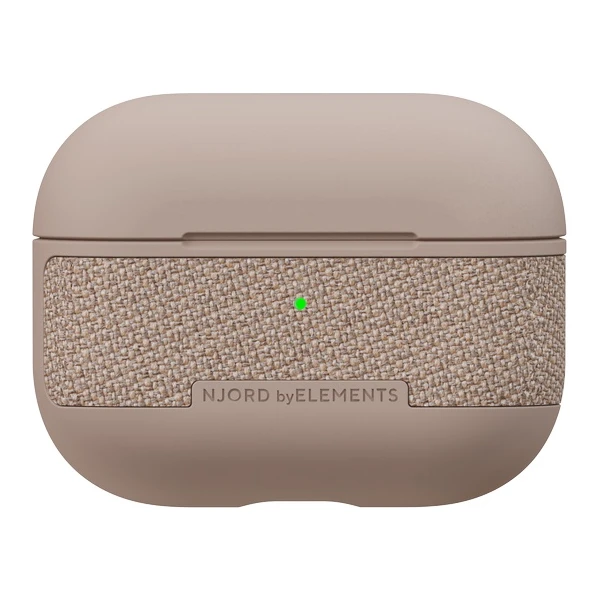 NJORD Fabric pouzdro AirPods Pro 1/2 Pink Sand - Pouzdra - Obrázek ZPC0000L01
