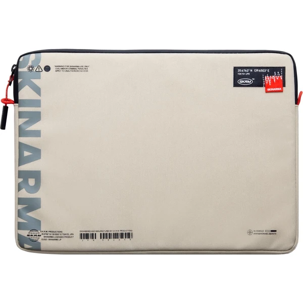 SKINARMA Fardel sleeve pouzdro pro 14" notebook béžové - Pouzdra - Hlavní obrázek