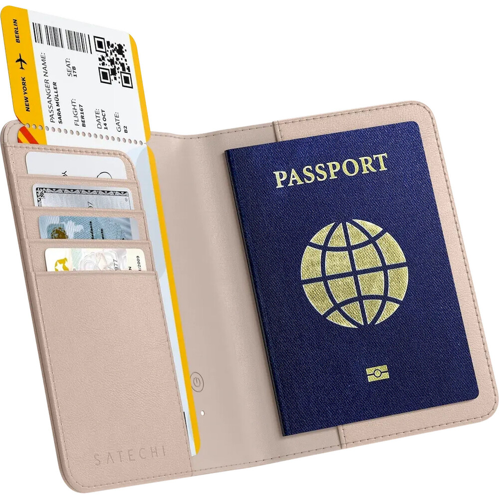 Satechi-FindAll-Passport-Cover-lokator-Apple-Find-My-ruzovy
