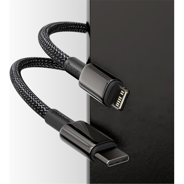 Baseus-Tungsten-Gold-USB-C-Lightning-napajeci-kabel-20W-2m-cerny