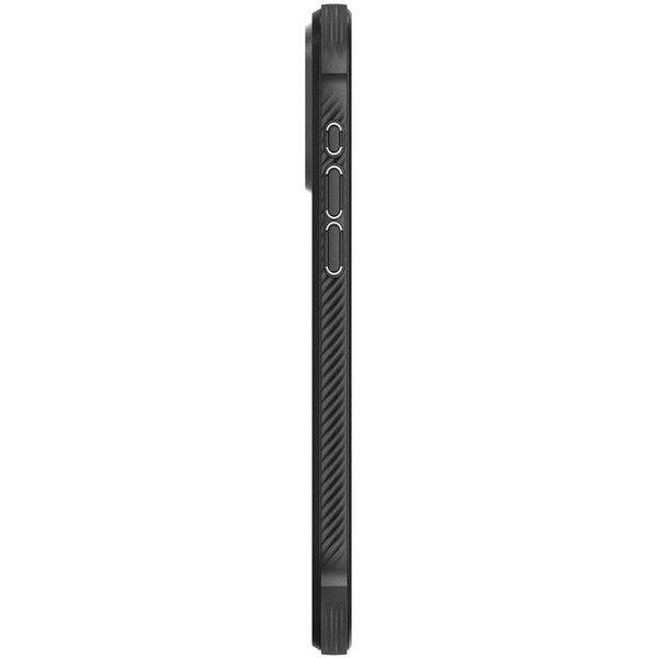 Spigen-Rugged-Armor-MagFit-iPhone-15-Pro-Max-matne-cerny