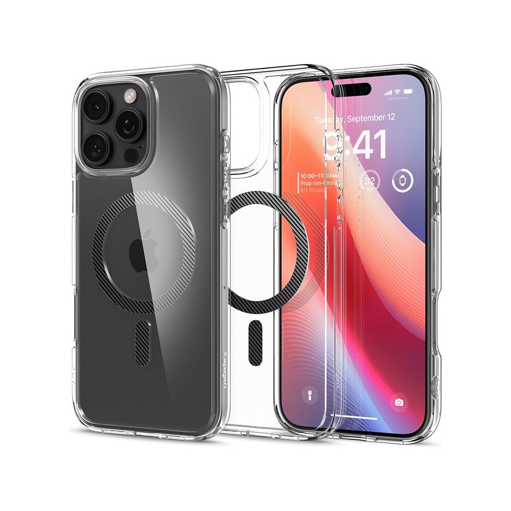 Spigen-Ultra-Hybrid-MagSafe-kryt-iPhone-16-Pro-Max-carbon-fiber