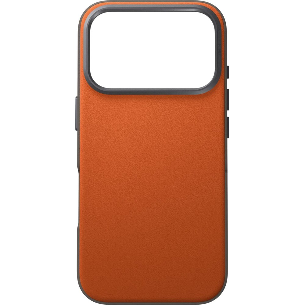 UNIQ-Lyden-DS-Premium-Leatherette-MagClick-MagSafe-kryt-iPhone-17-Pro-Flame-Orange