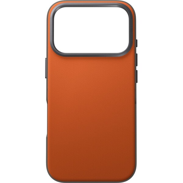 UNIQ-Lyden-DS-Premium-Leatherette-MagClick-MagSafe-kryt-iPhone-17-Pro-Flame-Orange
