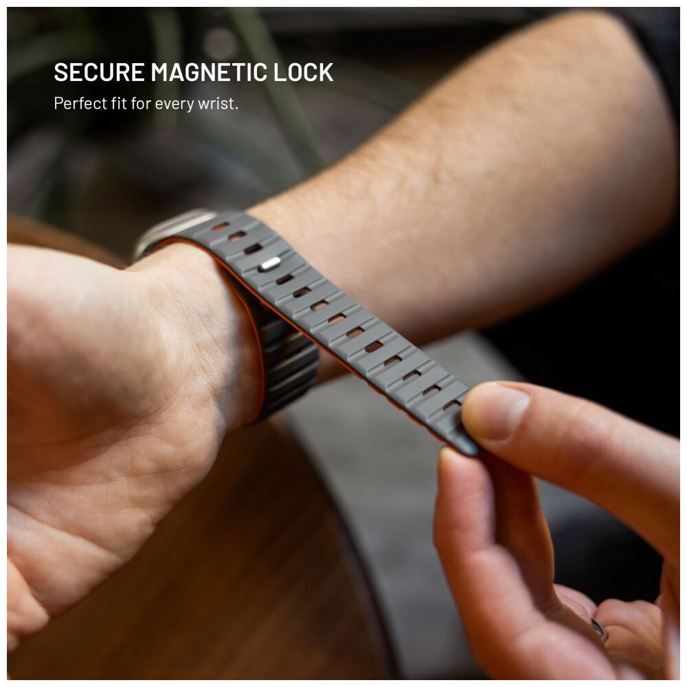 FIXED-Silicone-Magnetic-Strap-reminek-Apple-Watch-44-45-46-49mm-svetle-sedy