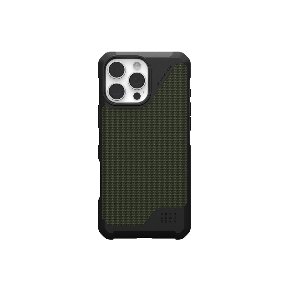 UAG-Metropolis-LT-Magsafe-Kevlar-kryt-iPhone-16-Pro-Max-olivove-zeleny