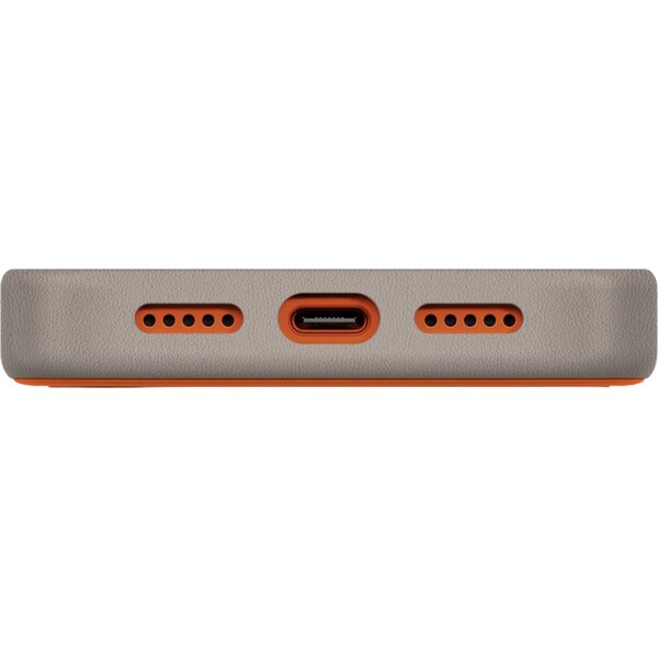 UNIQ-Lyden-DS-Premium-Leatherette-MagClick-MagSafe-kryt-iPhone-17-Pro-Flame-Orange