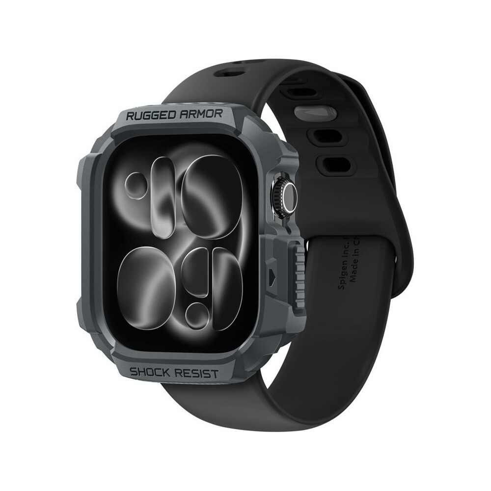 Spigen-Rugged-Armor-2-pouzdro-Apple-Watch-11-46mm-dark-gray