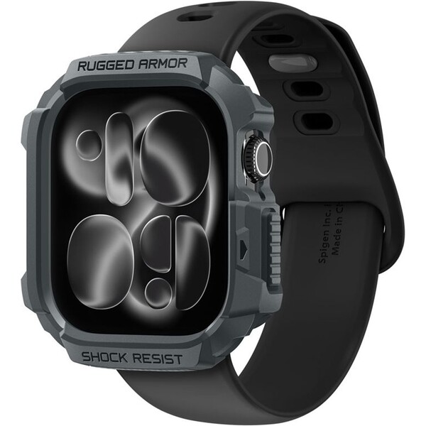 Spigen-Rugged-Armor-2-pouzdro-Apple-Watch-11-46mm-dark-gray