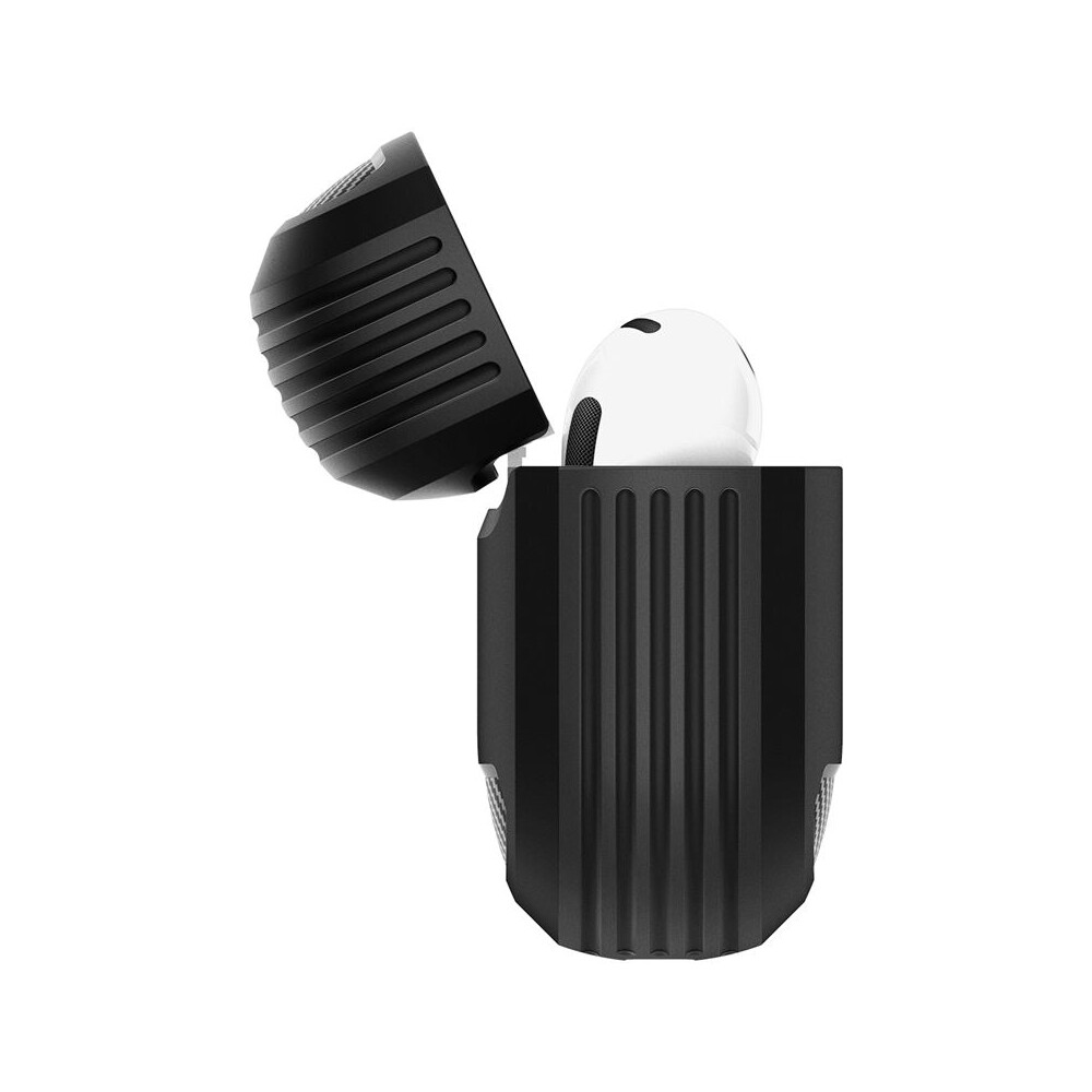 Spigen-Rugged-Armor-pouzdro-AirPods-4-matne-cerne