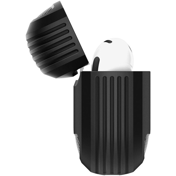 Spigen-Rugged-Armor-pouzdro-AirPods-4-matne-cerne