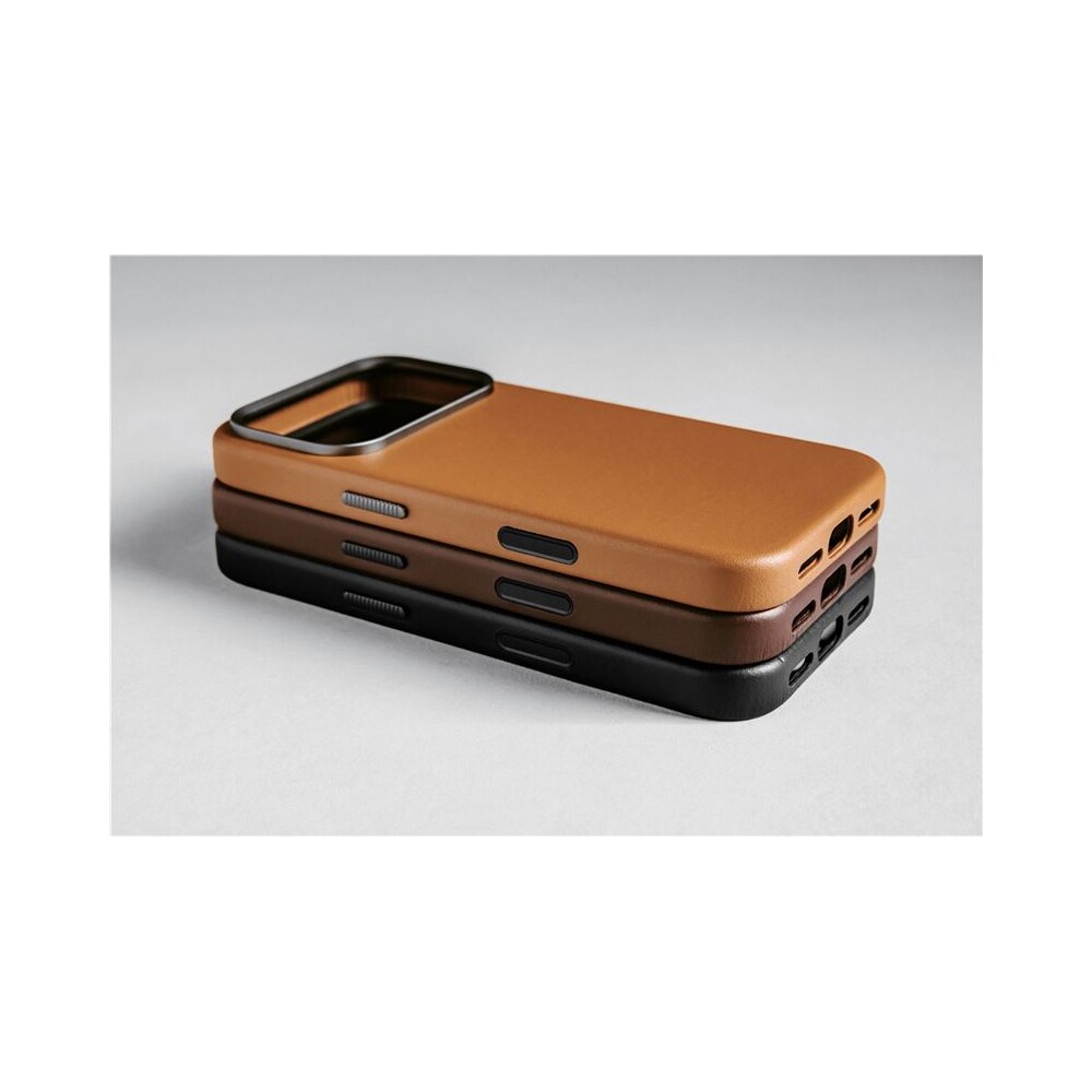 Nomad-Traditional-Leather-Case-MagSafe-kozeny-kryt-iPhone-17-Pro-Max-Black