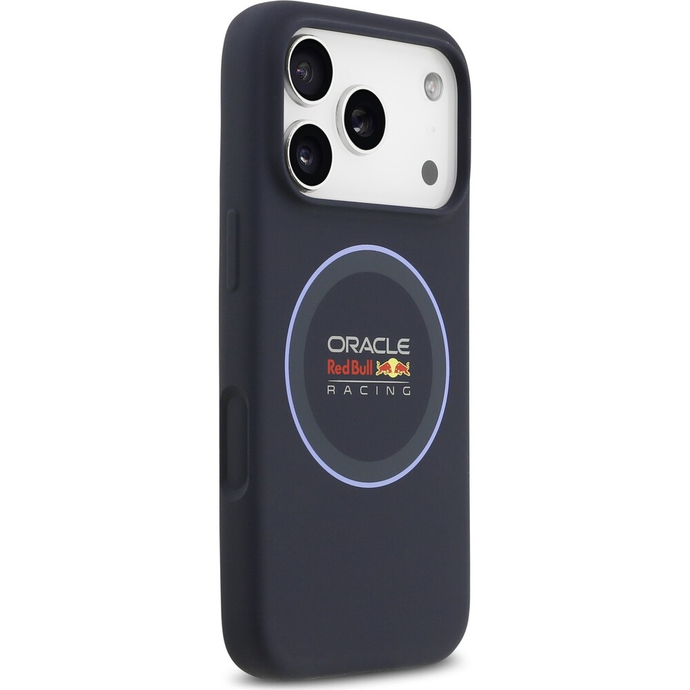 Oracle-Red-Bull-Racing-Silicone-Blue-Ring-MagSafe-kryt-iPhone-17-Pro-modry