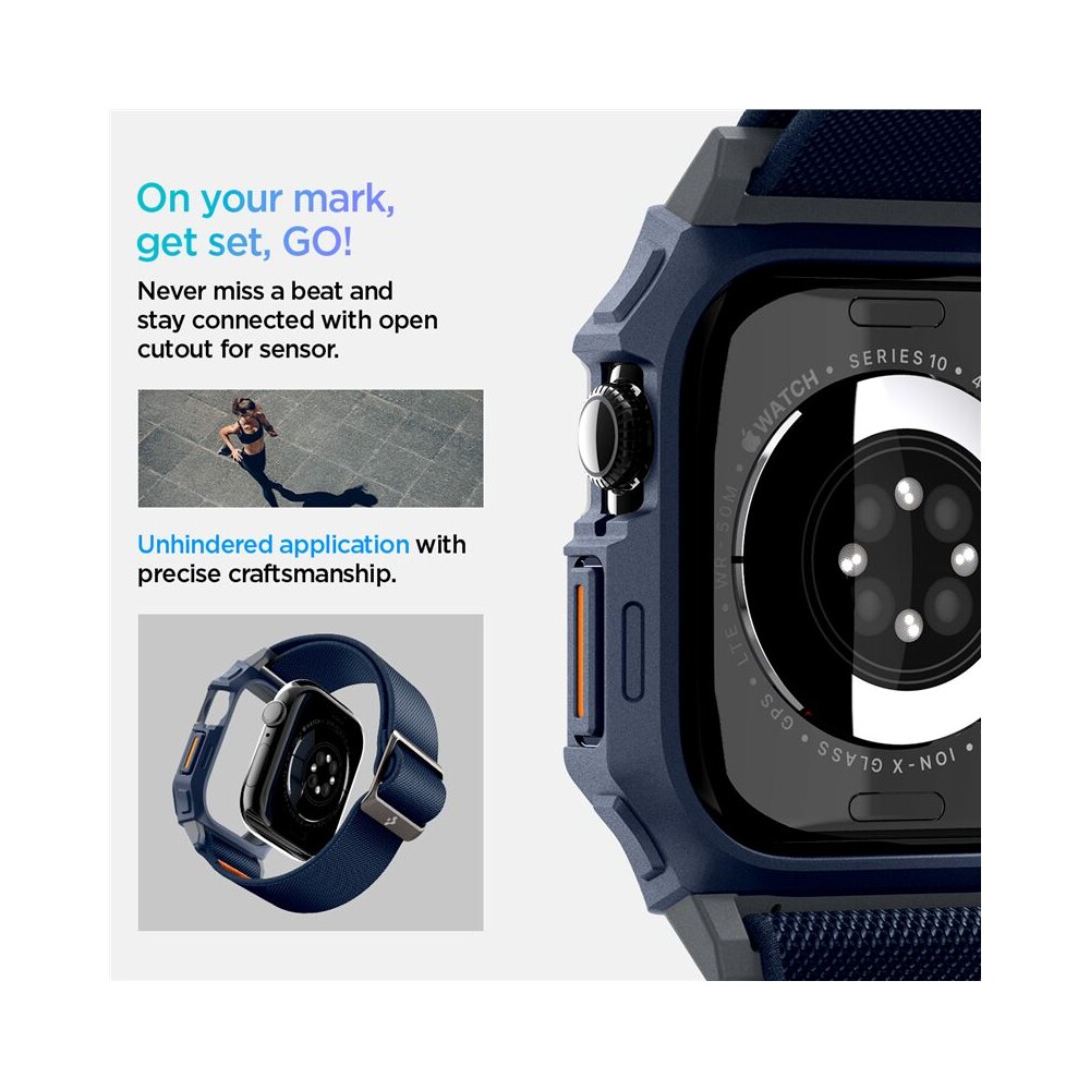 Spigen-Lite-Fit-Pro-reminek-s-krytem-Apple-Watch-10-11-46mm-namorne-modry