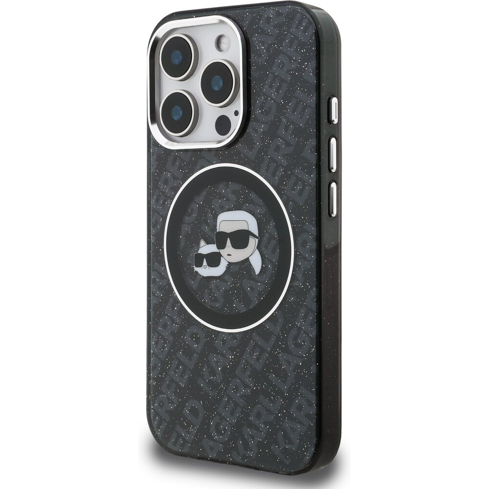 Karl-Lagerfeld-IML-K-CH-Heads-Repeated-Logo-MagSafe-kryt-iPhone-15-Pro-cerny