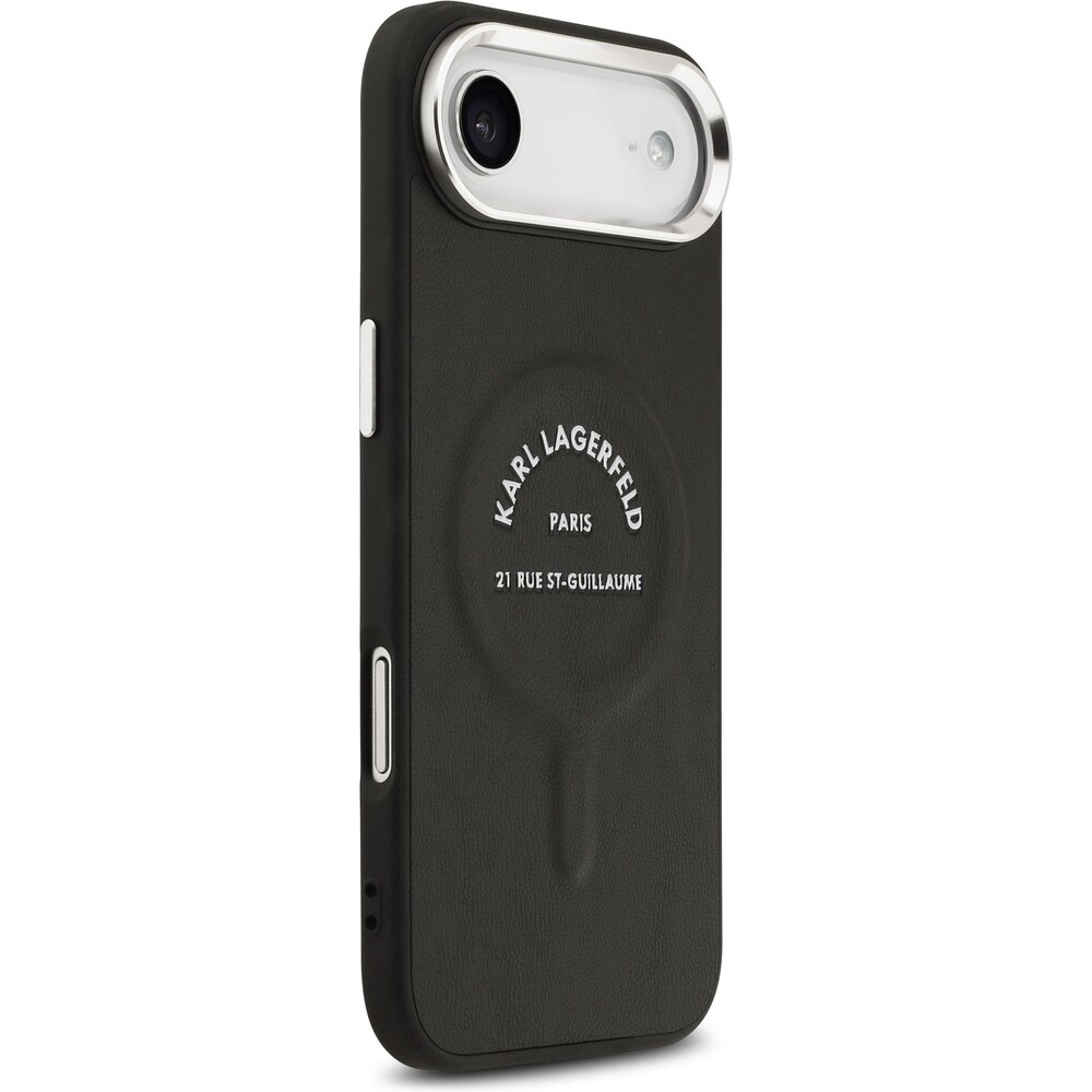 Karl-Lagerfeld-PU-RSG-Logo-MagSafe-kryt-iPhone-Air-cerny