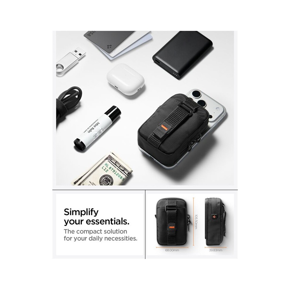 Spigen-Portable-Organizer-Pouch-TintapZip-MagSafe-organizer-cerny