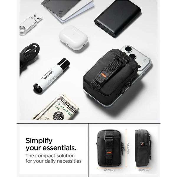 Spigen-Portable-Organizer-Pouch-TintapZip-MagSafe-organizer-cerny