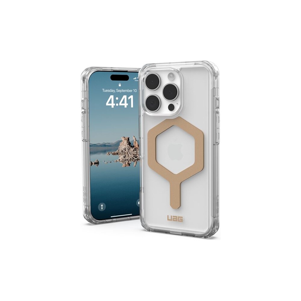 UAG-Plyo-Magsafe-kryt-iPhone-16-Pro-bily-zlaty