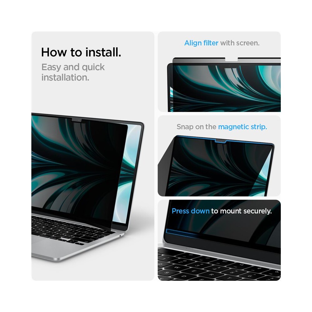Spigen-SafeView-1-Pack-ochranna-folie-MacBook-Air-13-M5-M4-M3-M2