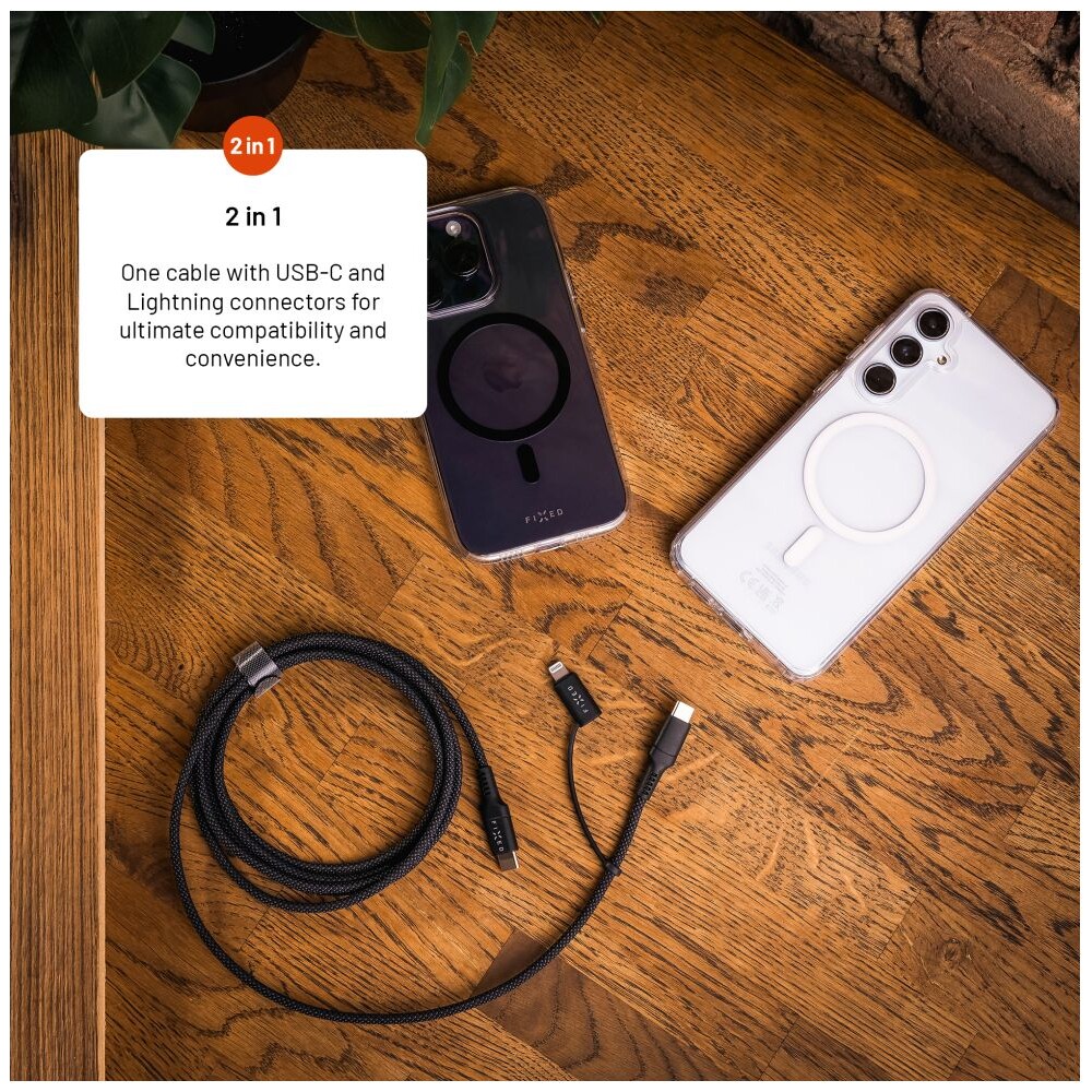 FIXED-2v1-napajeci-kabel-60W-2m-cerny