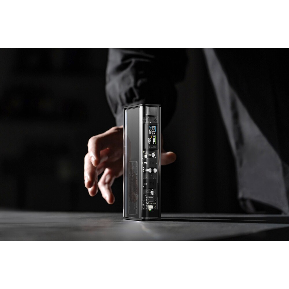 SHARGE-Shargeek-140W-powerbanka-20000-mAh-LCD-cerna