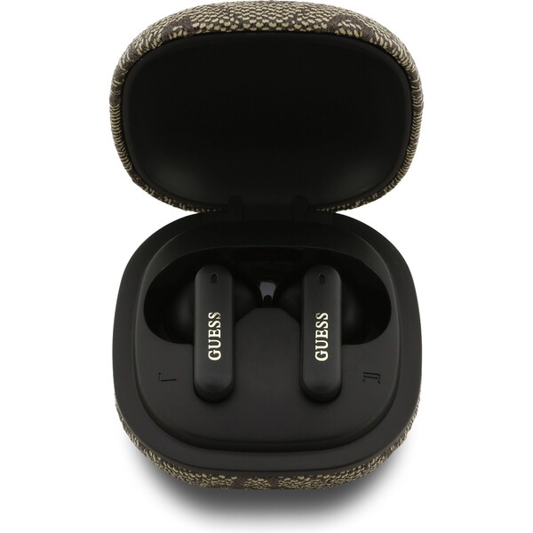 Guess-PU-4G-Script-Logo-ENC-TWS-Bezdratova-sluchatka-hneda