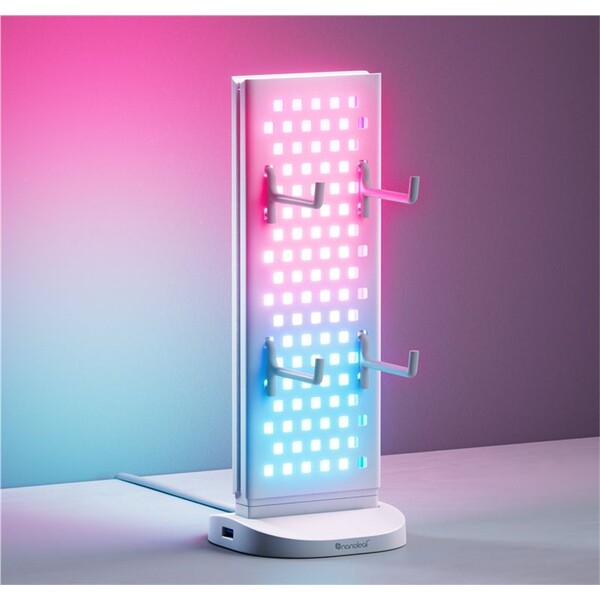 Nanoleaf-Pegboard-Desk-Dock-stolni-dokovaci-stanice-bila