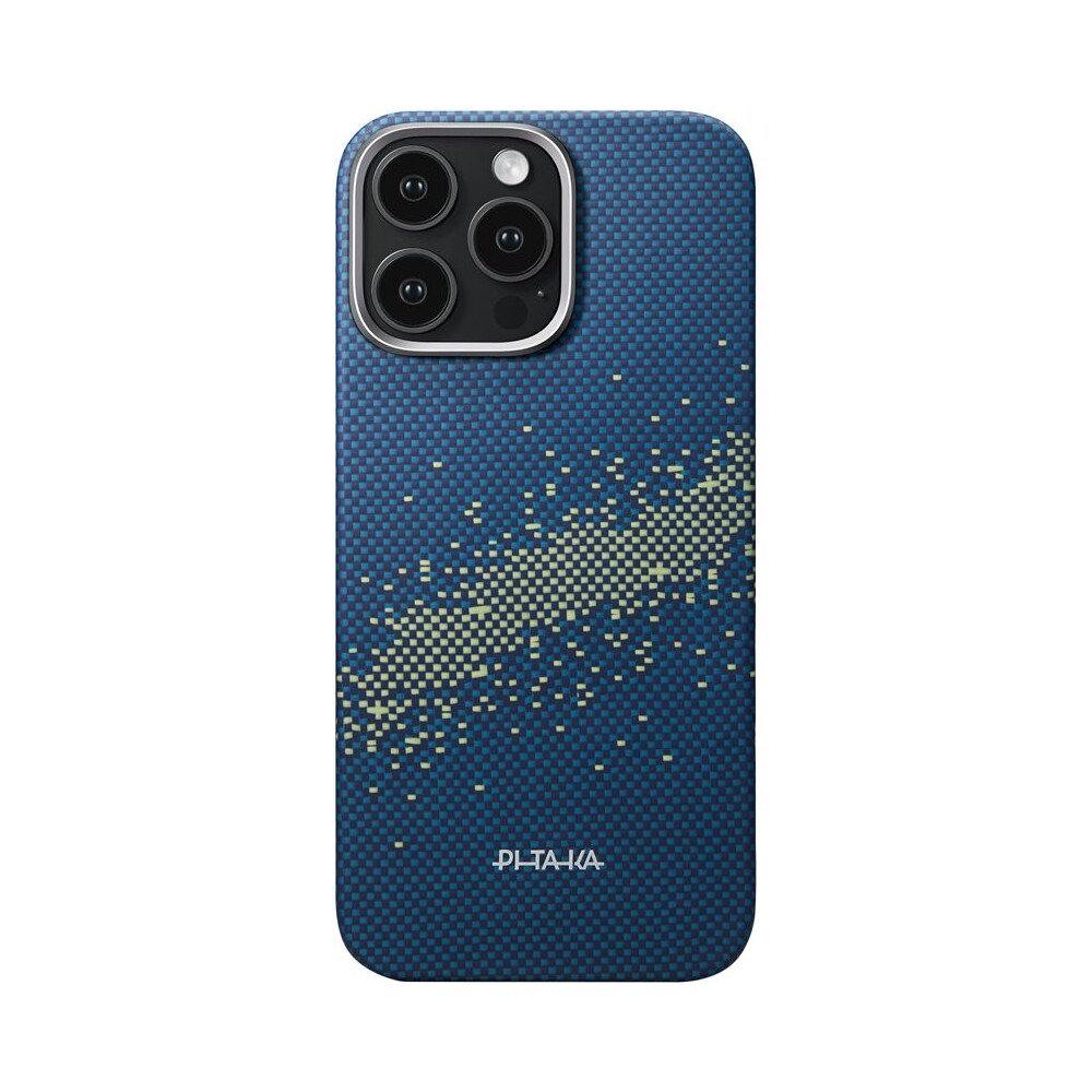 Pitaka-Ultra-Slim-Case-MagSafe-kryt-iPhone-16-Pro-Max-Milky-Way-Galaxy-PitaTap-