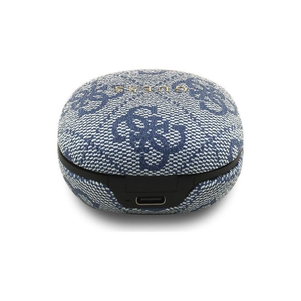 Guess-PU-4G-Metal-Logo-ENC-TWS-bezdratova-sluchatka-modra