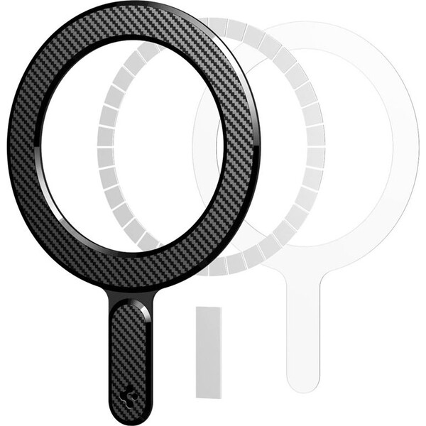 Spigen-OneTap-Ring-Magnetic-Plate-nalepovaci-MagSafe-krouzek-karbonovy