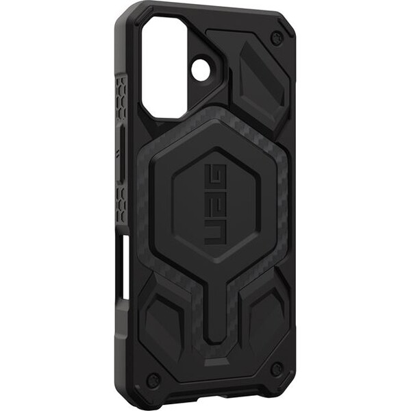 UAG-Monarch-Pro-MagSafe-Carbon-Fiber-kryt-iPhone-17-cerny