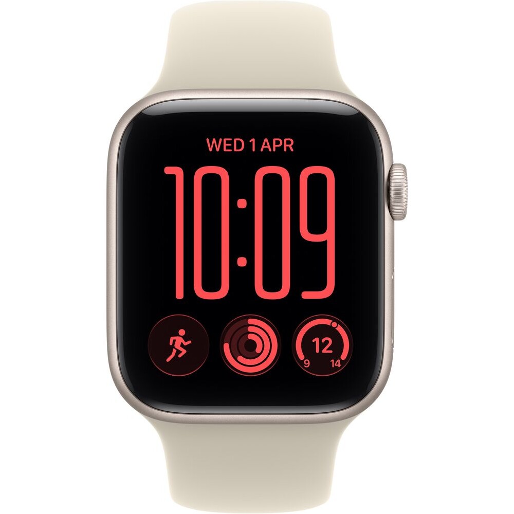 Apple-Watch-SE-3-2026-40mm-Hvezdne-bily-hlinik-s-piskovym-sportovnim-reminkem-S-M