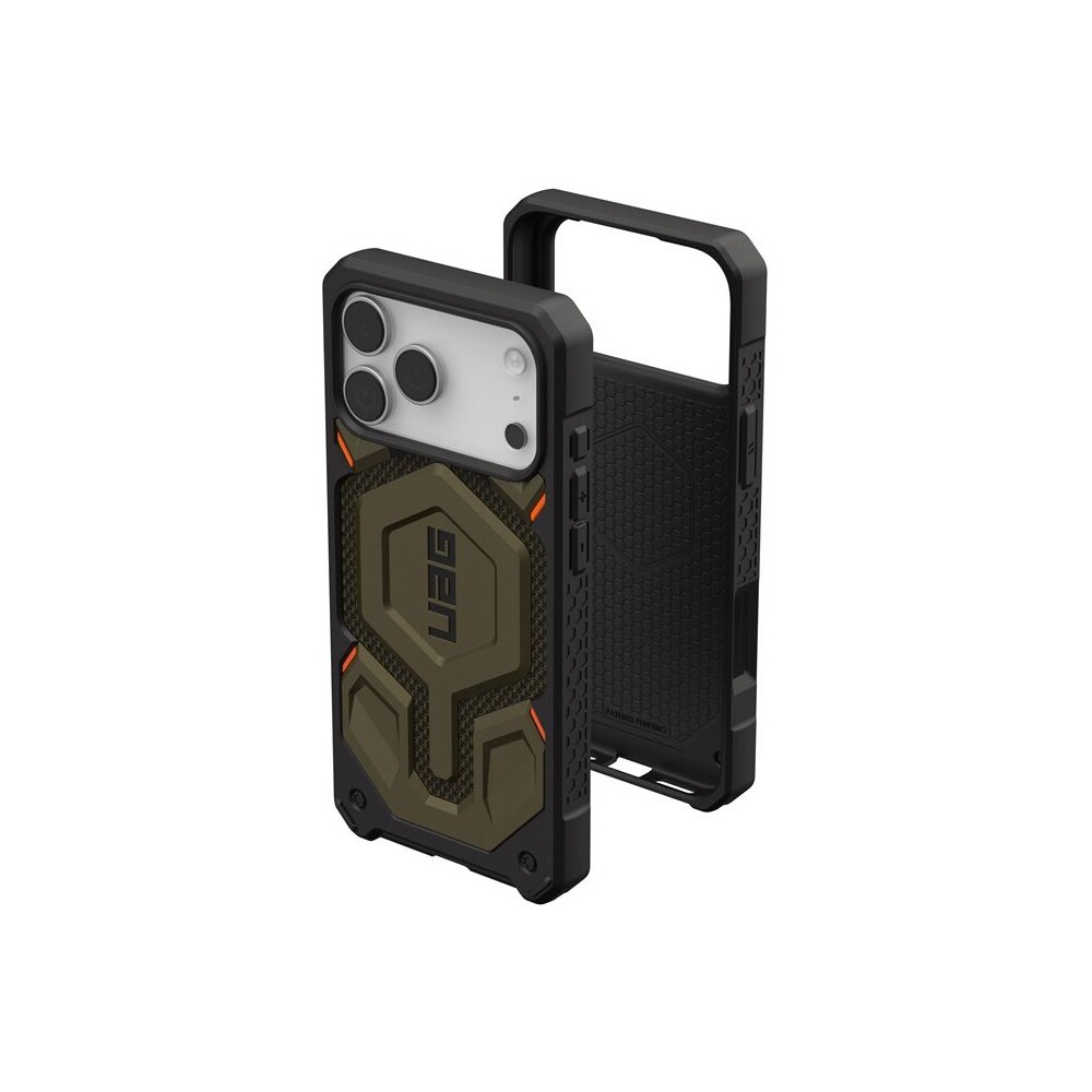 UAG-Monarch-Pro-MagSafe-Kevlar-kryt-iPhone-17-Pro-Max-zeleny
