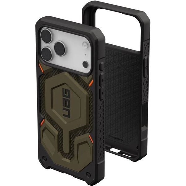UAG-Monarch-Pro-MagSafe-Kevlar-kryt-iPhone-17-Pro-Max-zeleny