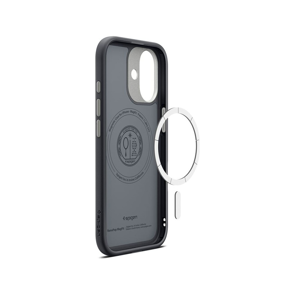 Spigen-Nano-Pop-MagSafe-kryt-iPhone-17-black-sesame