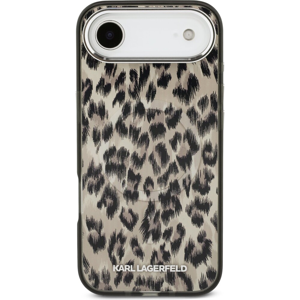 Karl-Lagerfeld-IML-Leopard-MagSafe-Zadni-Kryt-pro-iPhone-Air-hnedy