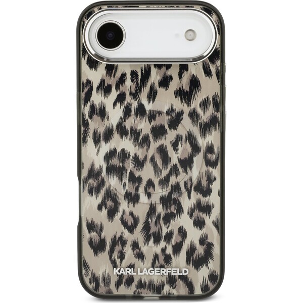 Karl-Lagerfeld-IML-Leopard-MagSafe-Zadni-Kryt-pro-iPhone-Air-hnedy