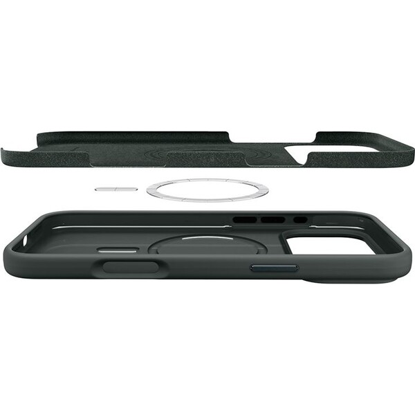 Spigen-Silicone-Fit-MagSafe-kryt-iPhone-17-Pro-Max-abyss-green
