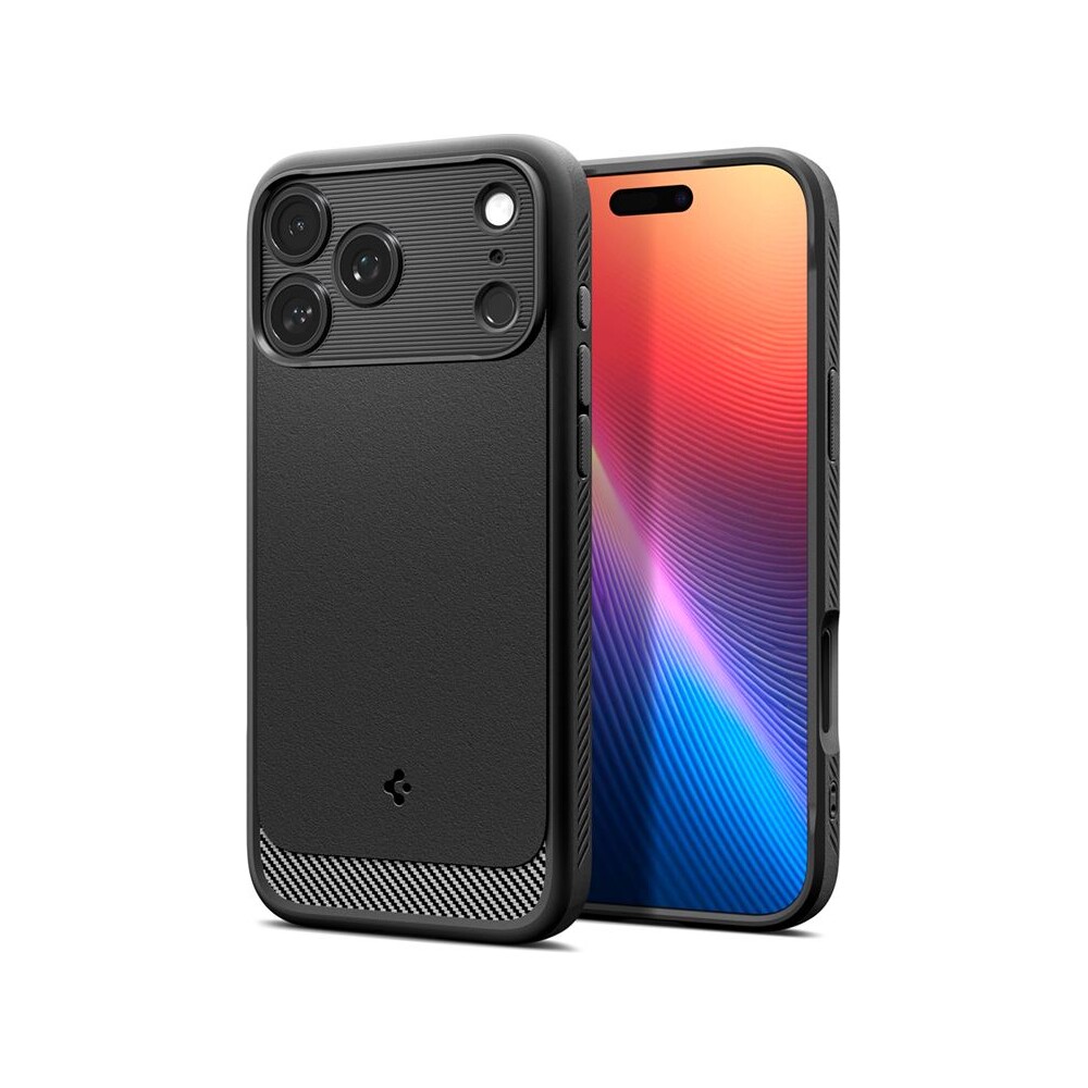 Spigen-Rugged-Armor-MagSafe-kryt-iPhone-17-Pro-Max-matte-black