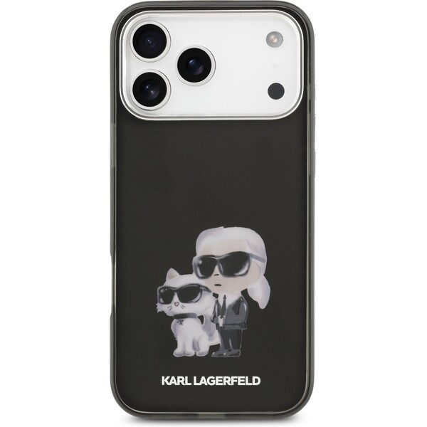 Karl-Lagerfeld-IML-Aquarelle-Karl-and-Choupette-kryt-iPhone-17-Pro-Max-cerny