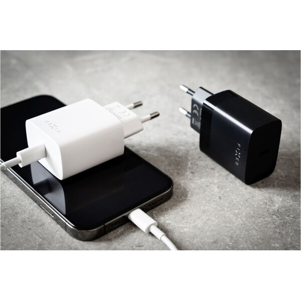 FIXED-USB-C-PD-sitova-nabijecka-30W-bila