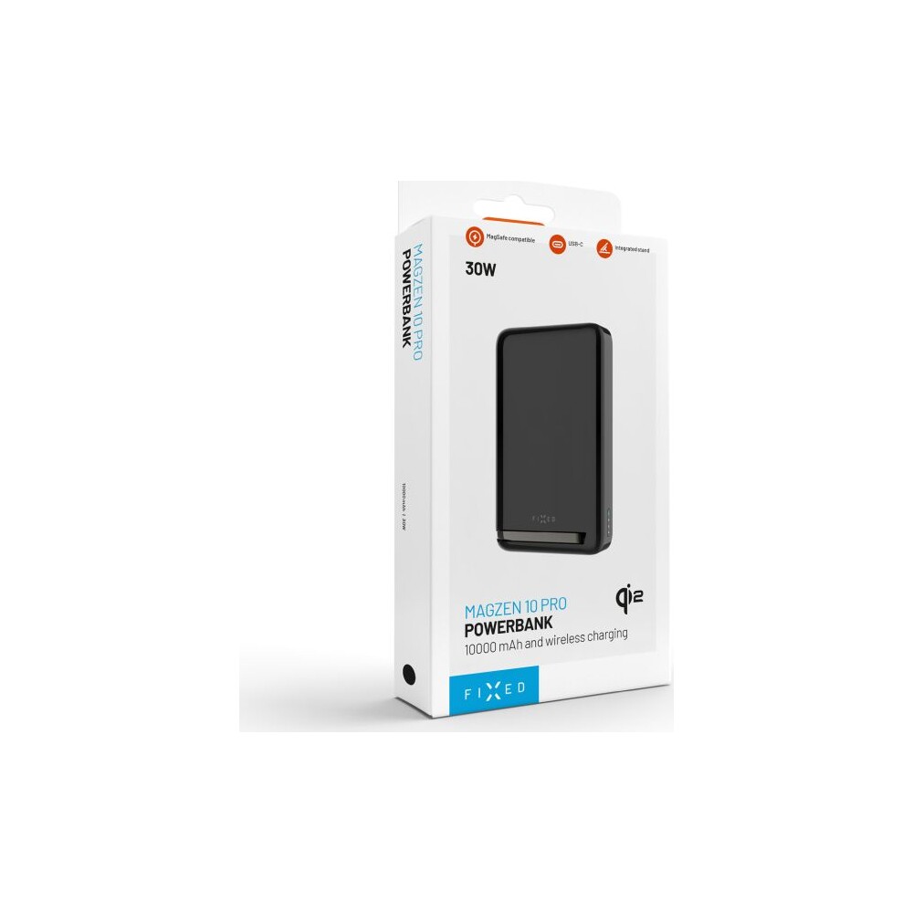 FIXED-MagZen-10-Pro-Qi2-MagSafe-powerbanka-10000mAh-15W-cerna