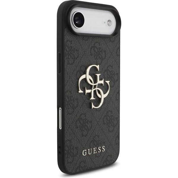 Guess-PU-4G-Metal-Logo-Strap-kryt-iPhone-Air-cerny