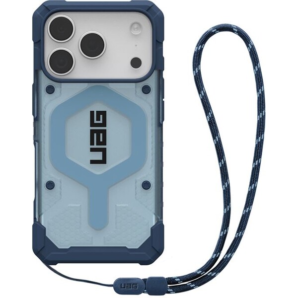 UAG-Pathfinder-Clear-Magsafe-kryt-iPhone-17-Pro-modry