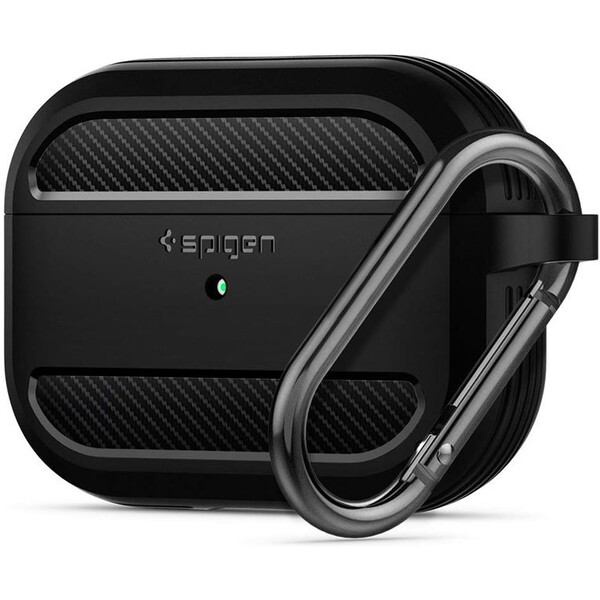 Spigen-Rugged-Armor-pouzdro-AirPods-Pro-cerne
